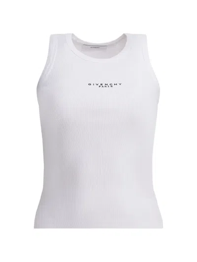 Givenchy Logo-print Tank Top In White