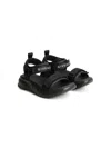Givenchy Logo-print Touch-strap Sandals In Black