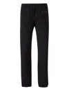 Givenchy 4g Embroidered Elastic Waist Jogging Pants In Black