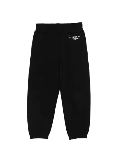 Givenchy Kids' Logo-print Track Pants In Black