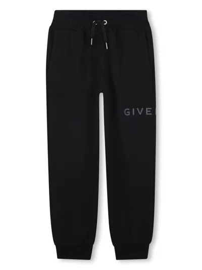 GIVENCHY LOGO-PRINT TRACK PANTS