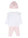 Givenchy Logo-print Trousers Set In Pink