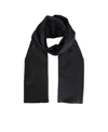Givenchy Logo-print Wool Scarf In Black