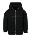 Givenchy Logo-print Zip-up Hoodie In Black