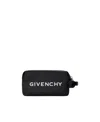 Givenchy Logo-print Zipped Wash Bags In Black
