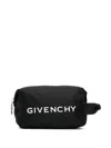 Givenchy Kulturbeutel Mit Logo-print In Schwarz