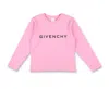 Givenchy Longsleeve Aus Baumwoll-jersey In Rosa