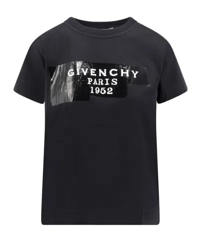 GIVENCHY GIVENCHY LOGO PRINTED CREWNECK T-SHIRT