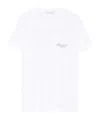 Givenchy Logo-print Fitted T-shirt Clothing In White