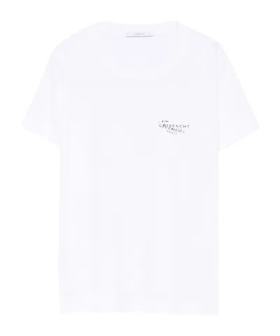 GIVENCHY GIVENCHY LOGO PRINTED CREWNECK T-SHIRT