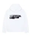 Givenchy Logo Printed Drawstring Hoodie In White