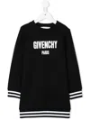 Givenchy Logo Printed Dress In Black