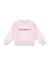 Givenchy Logo-print Cotton Sweatshirt In Z Marshmallow