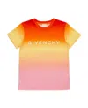 Givenchy Gradient Cotton Jersey T-shirt In Multi