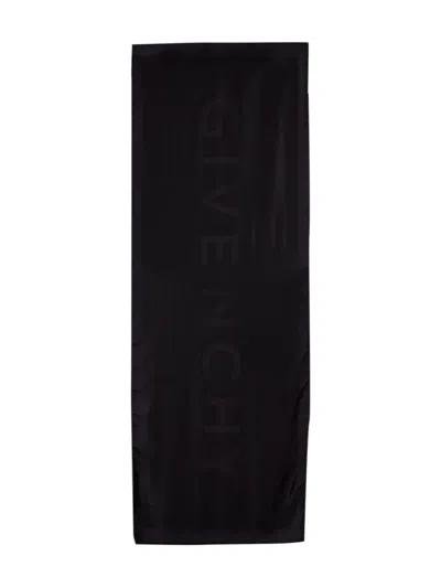 GIVENCHY LOGO-PRINTED SCARF