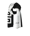 Givenchy Logo Printed Scarf In Black