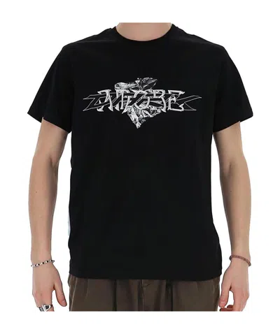 Givenchy Logo Printed T-shirt In Black