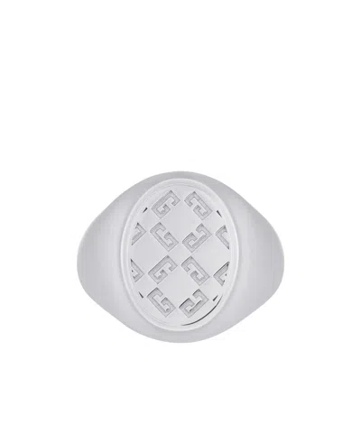 Givenchy Logo Ring In White