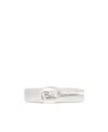 Givenchy Logo Ring In White