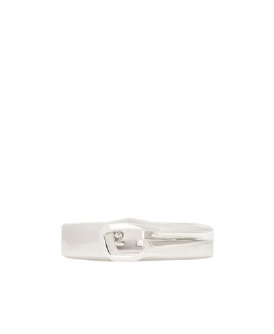 Givenchy Logo Ring In White