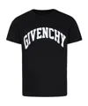 Givenchy Logo-print Cotton T-shirt In Black