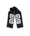 Givenchy Logo Scarf In Black