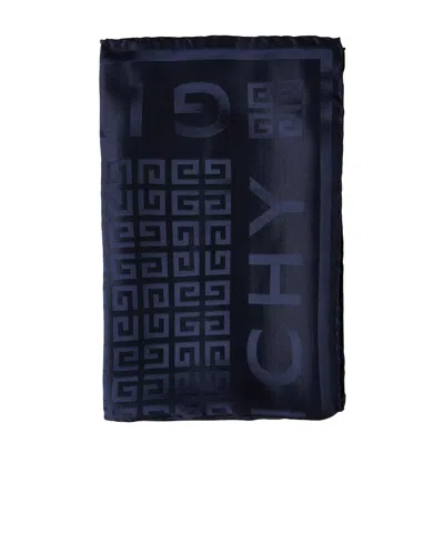 Givenchy Logo Scarf In Black