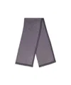 Givenchy Logo Scarf In Gray