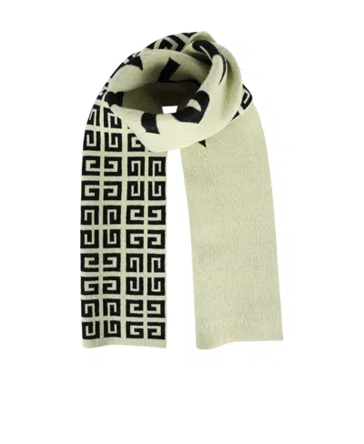 Givenchy Logo Scarf In Green