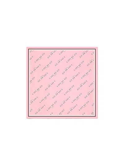 Givenchy Logo Scarf In Pink
