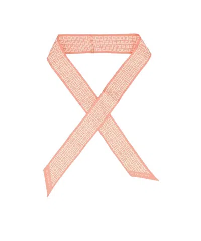 Givenchy Logo Scarf In Pink