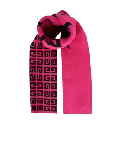 Givenchy Logo Scarf In Pink