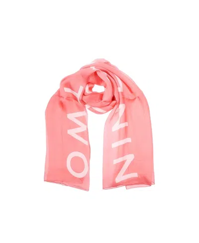 Givenchy Logo Scarf In Pink