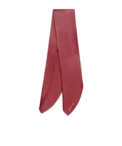 Givenchy Logo Scarf In Brown