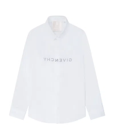 Givenchy Logo Shirt In White