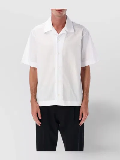 GIVENCHY LOGO SHORT SLEEVE BOWLING SHIRT