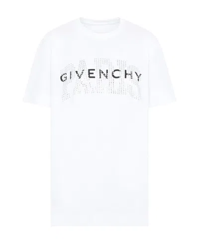 Givenchy Logo Short-sleeved T-shirt In White