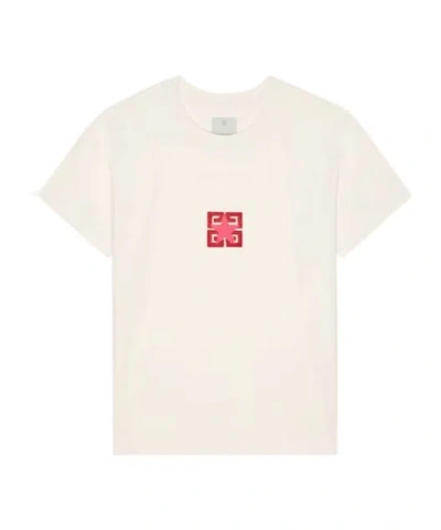 Givenchy Logo Short-sleeved T-shirt In White