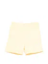 Givenchy Logo Shorts In Yellow