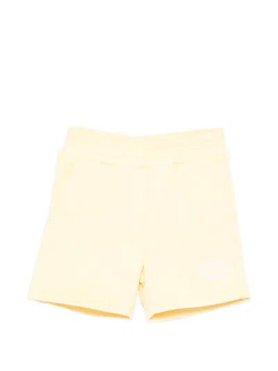 Givenchy Babies' Logo Shorts In Yellow