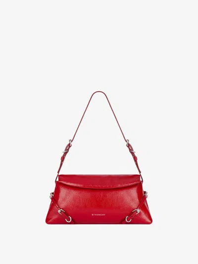 Givenchy Logo Shoulder Bag In Red