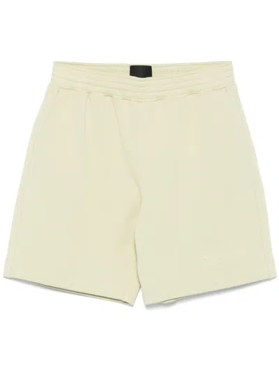 Givenchy Logo-signature Fleece Track Shorts In Green