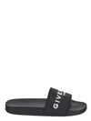 Givenchy Plage Capsule Slides In Black