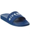 Givenchy Man Sandals Navy Size 9 Thermoplastic Polyurethane In Blue