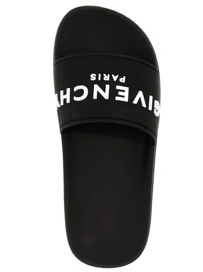 Givenchy Logo Slides Sandals