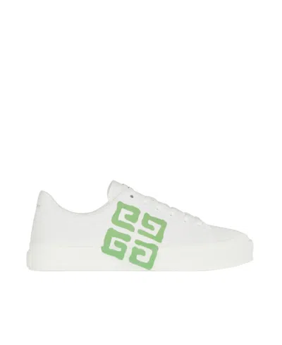 Givenchy Logo Sports Shoes In White