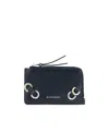 Givenchy Logo-stamp Leather Cardholder In Black