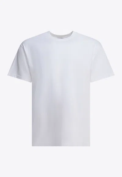 Givenchy Logo Stamp Print T-shirt In White