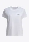 Givenchy White Cotton Jersey Crewneck T-shirt In White