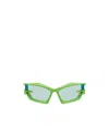 Givenchy Logo Sunglasses In Blue